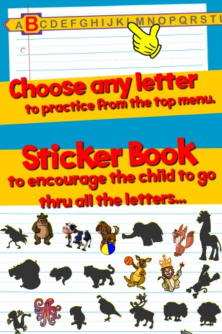 Learn ABC and alphabet thru trace game, flash cards and song. screenshot 4