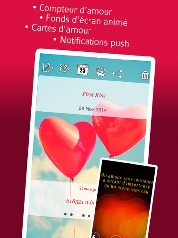 Screenshot #5 pour Compteur d’amour - Depuis combien de temps êtes-vous ensemble ?