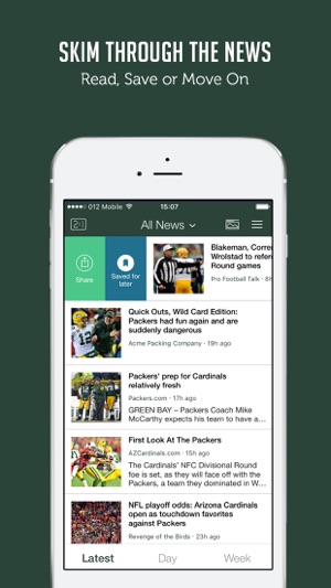 Sportfusion - Green Bay Packers News Edition - Live Scores, (圖4)-速報App