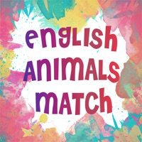 英語の動物の一致 - 簡単に英語学習のためのドラッグ・アンド・ドロップ子供のゲーム