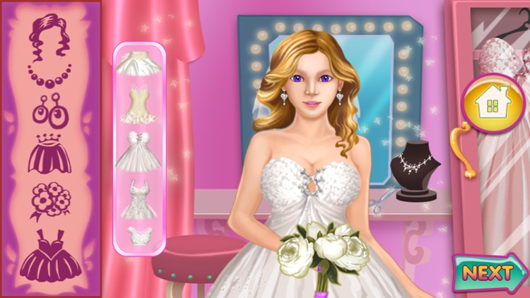 Rosa Girl Princess Wedding screenshot-3