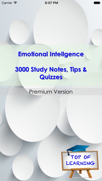 Emotional Intelligence: Be The Expert (3000 Notes, Tips & Quizzes)