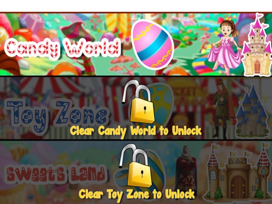 Toy Surprise Eggs for Kids - Peel & scratch the 3D eggs then squeeze the yolk to reveal amazing prizes iPad screenshot