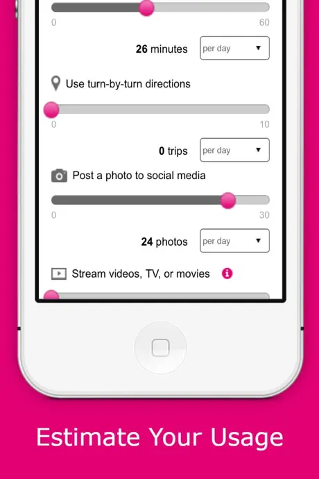 Data Calculator - Recommended Data Plan