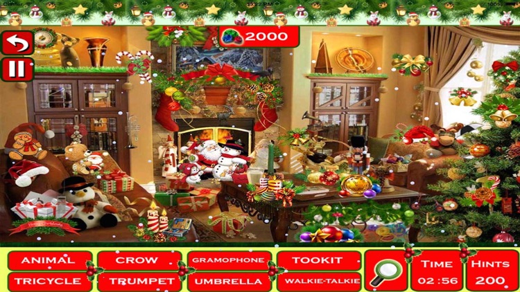Christmas Evening Hidden Objects
