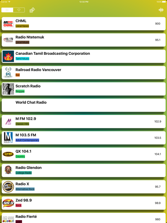 Screenshot #4 pour Radio - Canada Radio - Stream Live Radio