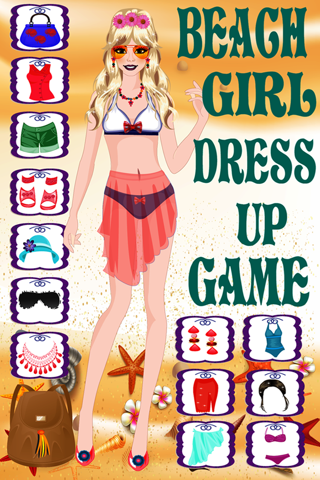 Beach Girl Dress Up For Girls screenshot 4