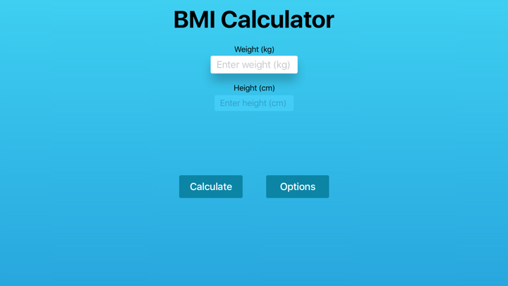 Screenshot #3 pour BMI Calc App TV - Free