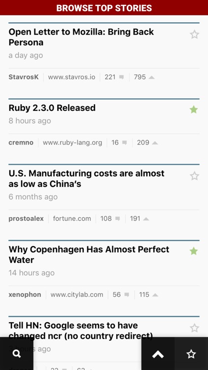 HNZ — A Hacker News Reader