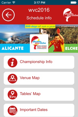 2016 World Veteran Table Tennis Championships Alicante/Elche, Spain screenshot 3