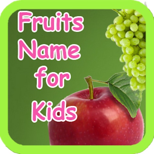 Fruit Name Learning Educational Game for playgroup Kids iOS App