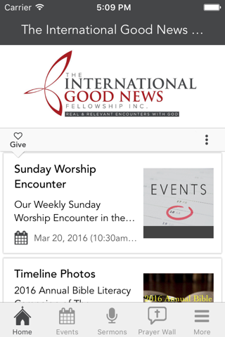 Int'l Good News Fellowship screenshot 2