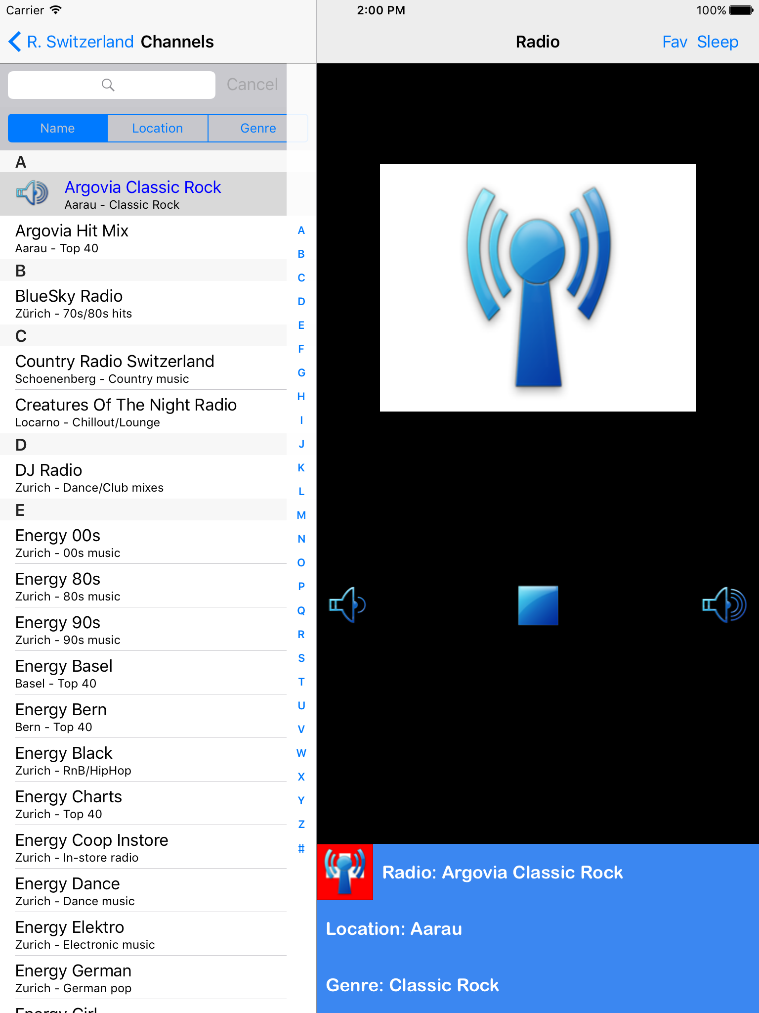 Radio Switzerland (Radio Suisse) screenshot 6