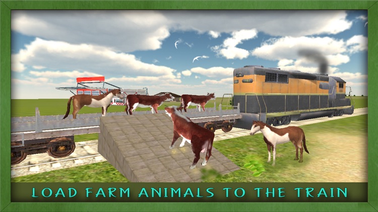 Cargo Train Animal Transporter screenshot-4