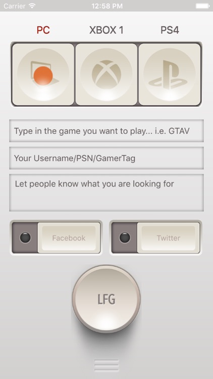 LFGER - Gamer Network, Find Gamers Fast + Play Together