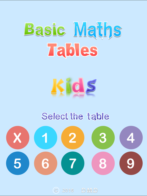 Screenshot #4 pour A Basic Maths Multiplication Tables for Kids - Train Your Brain
