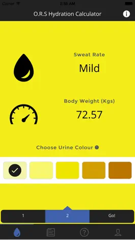 Game screenshot O.R.S. Hydration Calculator hack