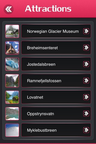 Jostedalsbreen National Park Travel Guide screenshot 3