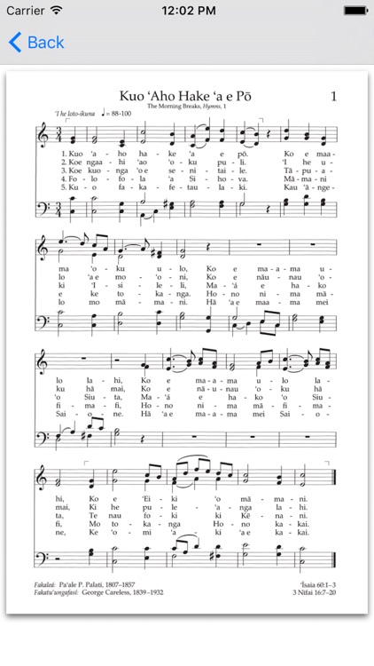 Tongan Hymns