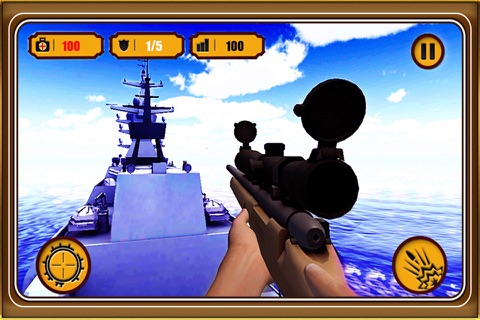 Army Navy Warship Battle Pro screenshot 3