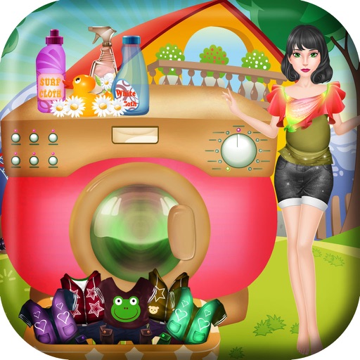 Pregnant Mom Washing Newborn - My Mommy Family adventure Free baby games iOS App