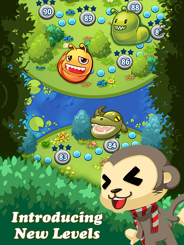 Monkey Fruits Crush screenshot 9