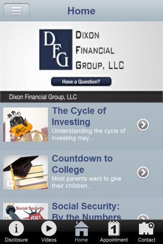 Dixon Financial Group screenshot 2