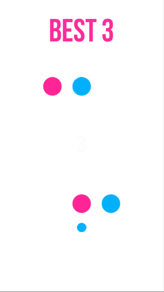 #3. dot color pong - hit the pog to test your reflex in this carom game (iOS) By: Illogical Games