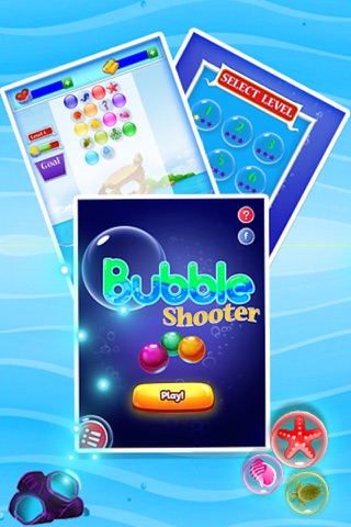 Bubble Shooter Mermaid - Bubble Game for Kids screenshot 4