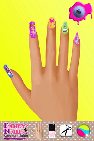 Fancy Nail Manicure Salon - Design Nails Art with Beauty Makeover Games for Girls screenshot 2