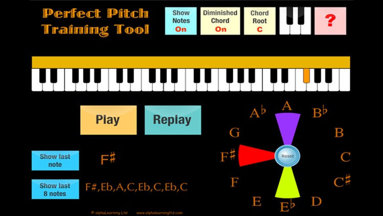 Perfect Pitch Trainer