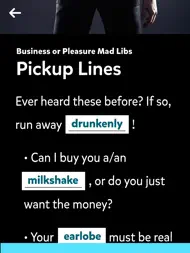 Adult Mad Libs ipad bilder 3