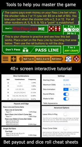 Casino Craps Pro 3D screenshot 3