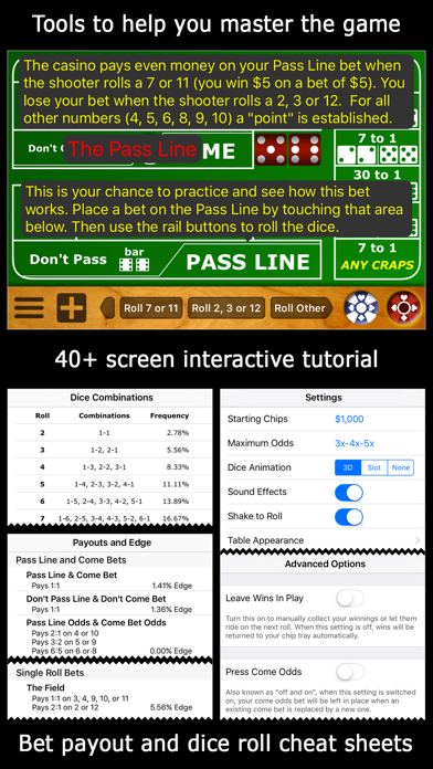 Casino Craps Pro 3D Screenshot