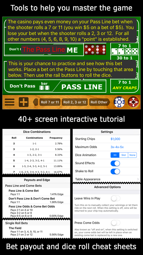 Casino Craps Pro 3D 的 App Store 截图 3
