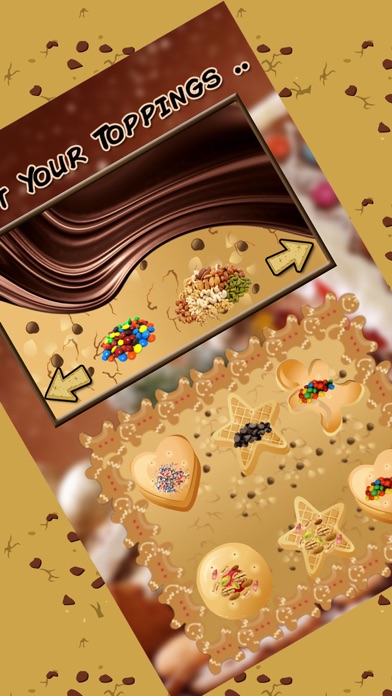 Creative Cookie Maker Chef - Make, bake & decorate different shapes of cookies in this kitchen cooking and baking game iPhone screenshot