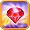 Jewel Blitz - Free Addictive Puzzle Crush Game HD