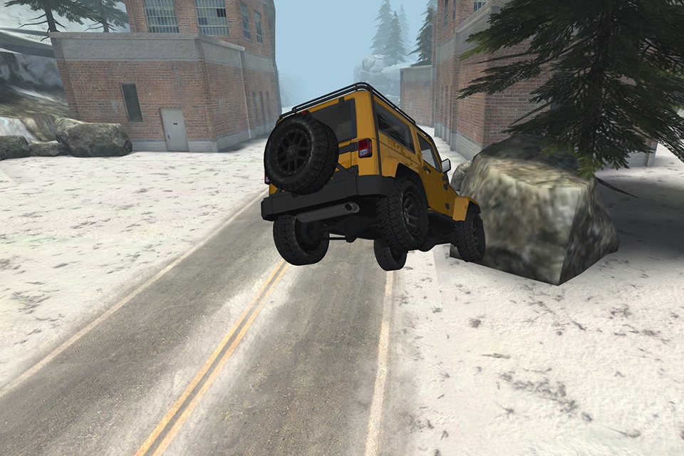 3D Snow Truck Racing - eXtreme Winter Driving Monster Trucks Race Games screenshot 3