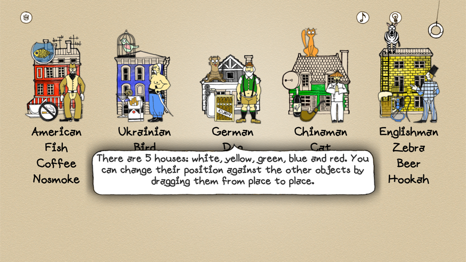 #3. Zebra Puzzle (iOS) Podle: Anatoliy Voropay