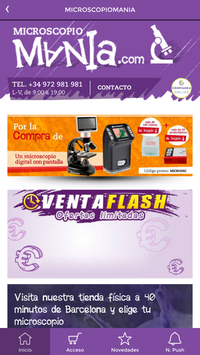 Screenshot #1 pour Microscopiomania