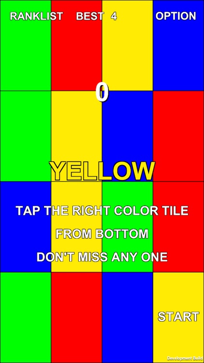 Tap The Right Color Tile