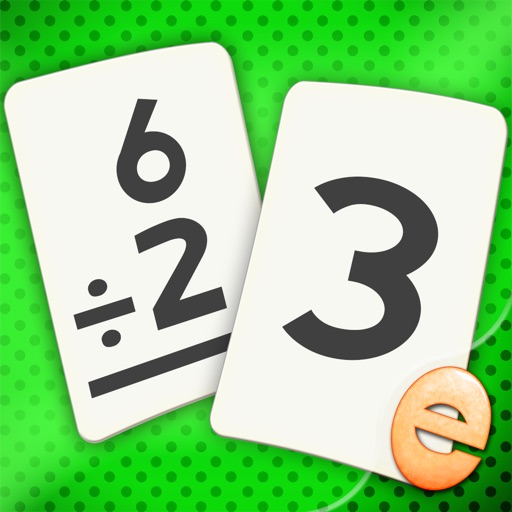 Division Flashcard Match Games for Kids in 2nd, 3rd and 4th Grade Learning Flash Cards Free iOS App