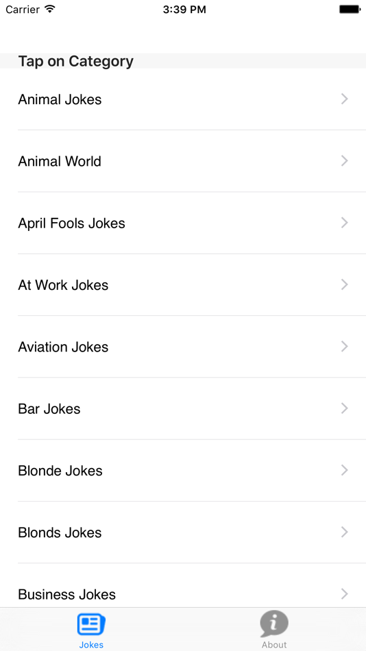 Free Funny Jokes App - 40+ Joke Categories - 1.0 - (iOS)