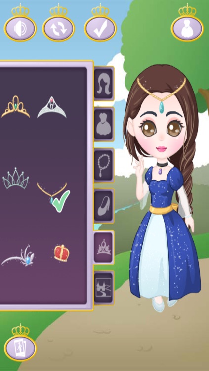 Royal Princess Dress Up Girls Game - Free screenshot-3