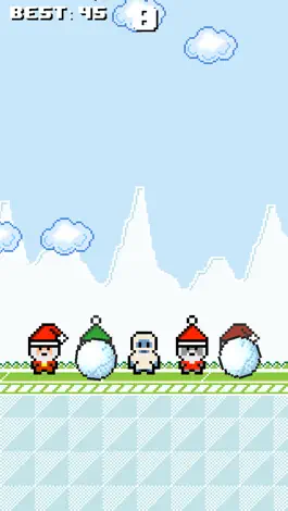 Game screenshot Snowball Fall - Falling Snow Fight Games with Frozen Snowman and Snowy Santa apk