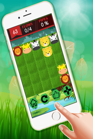 Hitch Animals : - Jungle best fun puzzle game for kids screenshot 2