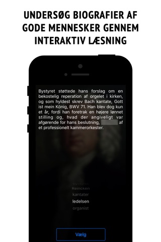 Bach - interactive biography screenshot 2