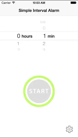 Game screenshot Simple Interval Alarm apk