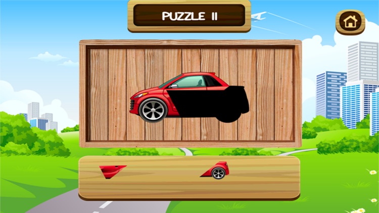 Cars and Trucks Puzzle Vocabulary Game for Kids and Toddlers - Education game to Learn Vehicle Vocabulary Words screenshot-4