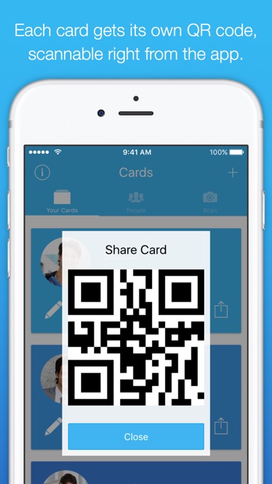 Screenshot #3 pour CardShare - Swap contact info with one tap
